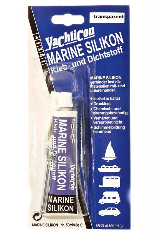 yachticon tuba silikon marine prozirni 50g