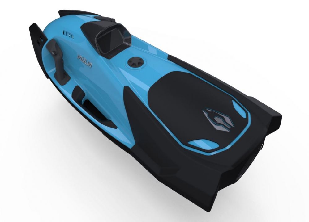 iAqua podvodni skuter SeaDart MAX+ Bahamas plava