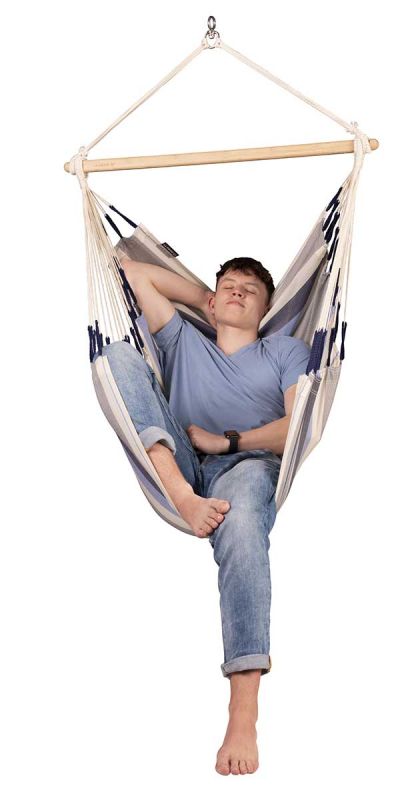 La Siesta viseća stolica Domingo Basic sea salt