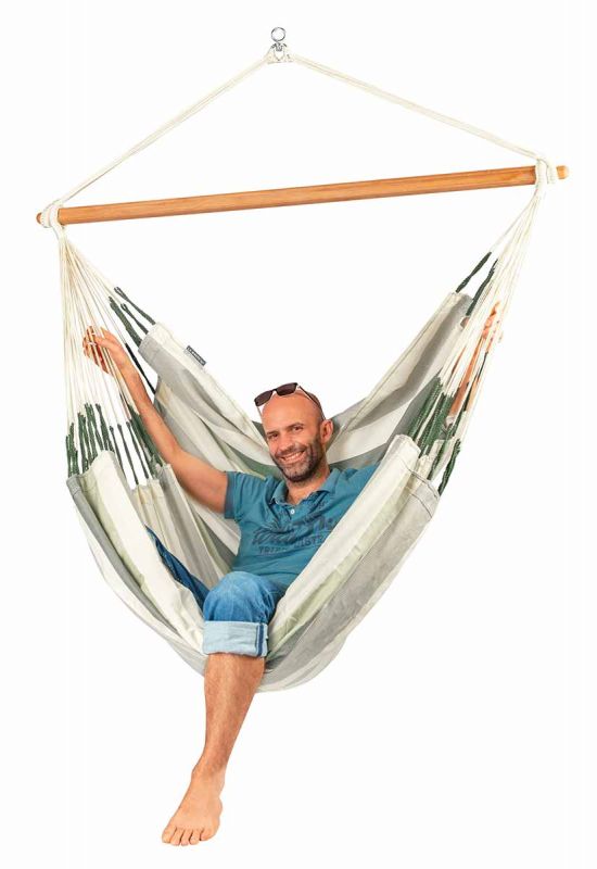 La Siesta viseća stolica Domingo Kingsize cedar