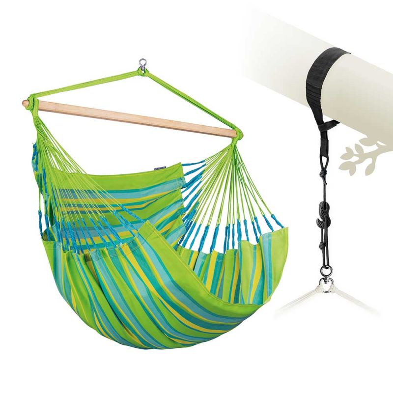 La Siesta viseća stolica Domingo Kingsize limeta