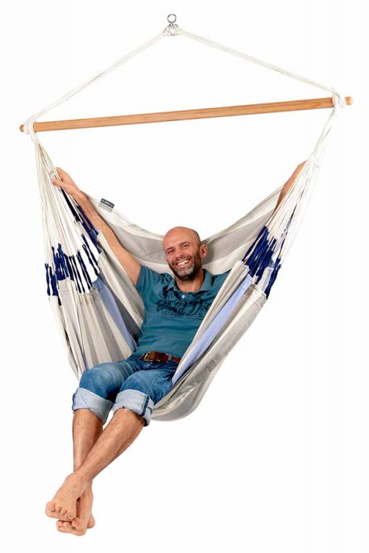 La Siesta viseća stolica Domingo Kingsize sea salt