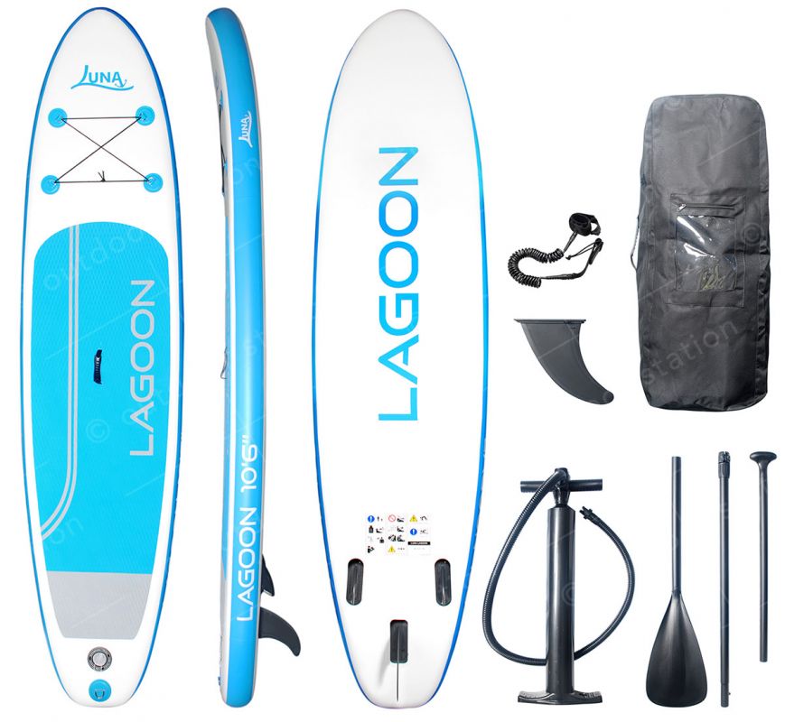 sup daska luna lagoon 106 s veslom