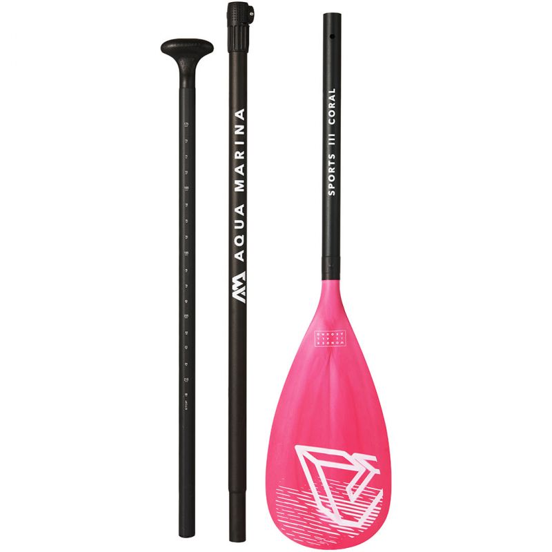 aqua marina veslo za sup sports iii coral alu trodjelno 175 220cm