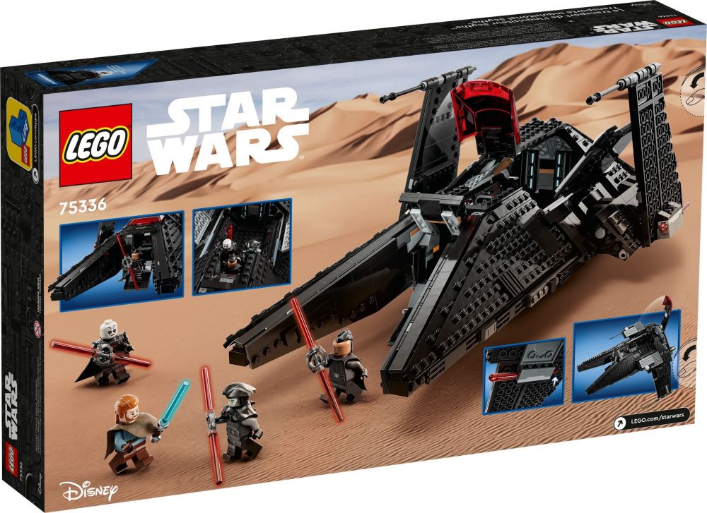 Lego Star Wars Brod inkvizitora Scythe™ 75336