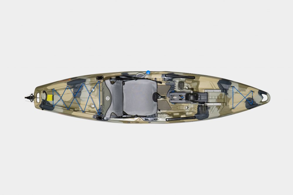 Kajak za ribolov sa pedalama Feelfree Flash PD desert camo