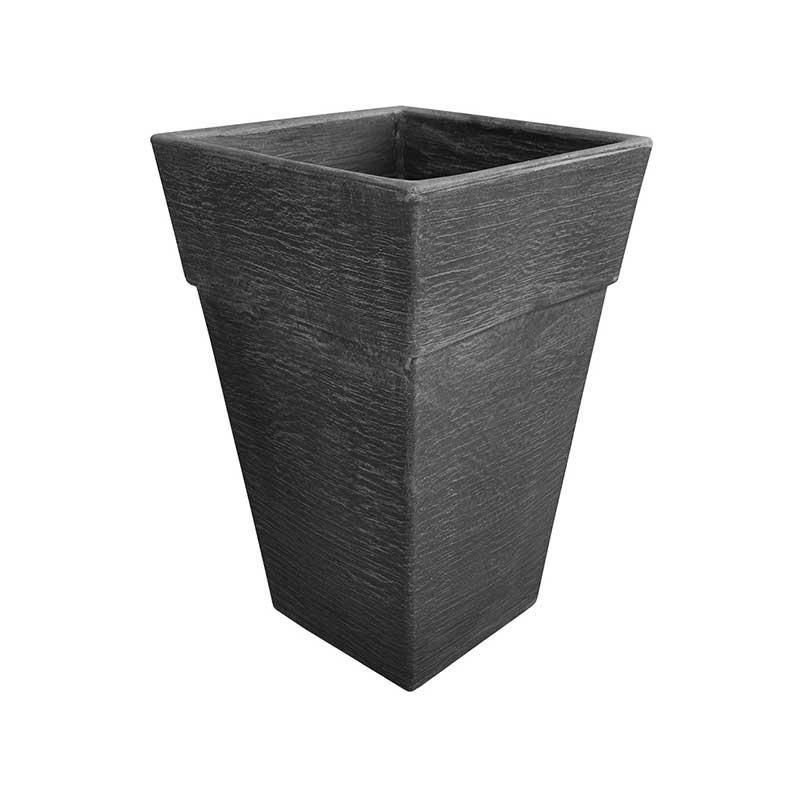 Roto cvjetna posuda Quadro - Izbijeljena imitacija drva L