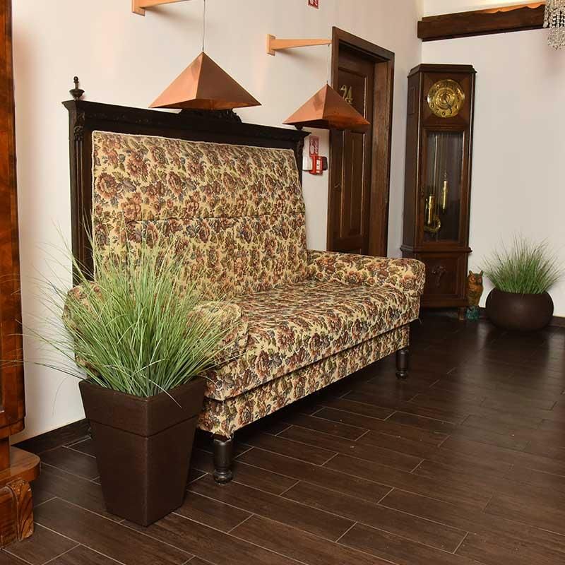 Roto cvjetna posuda Quadro antracit S