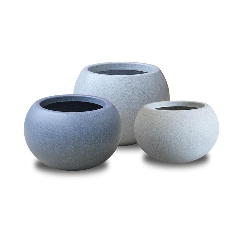 Roto cvjetna posuda Swing visoka granit L