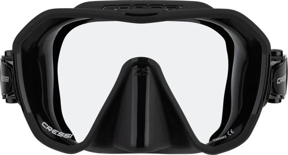 Cressi Z2S Small maska za ronjenje crna
