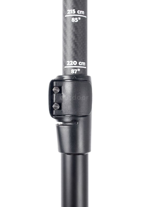 Angle veslo za sup HYBRID karbon 6 dvodjelno