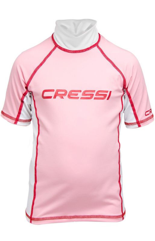 Cressi rash guard za djecu - kratki rukavi ružičasta 12-13