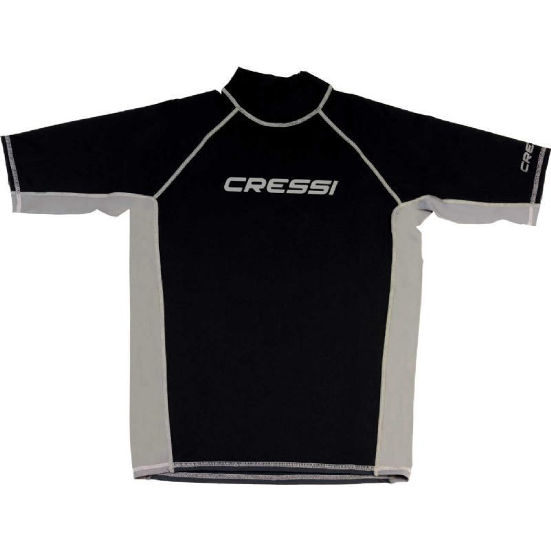 Cressi rash guard za muškarce - kratki rukavi crna S