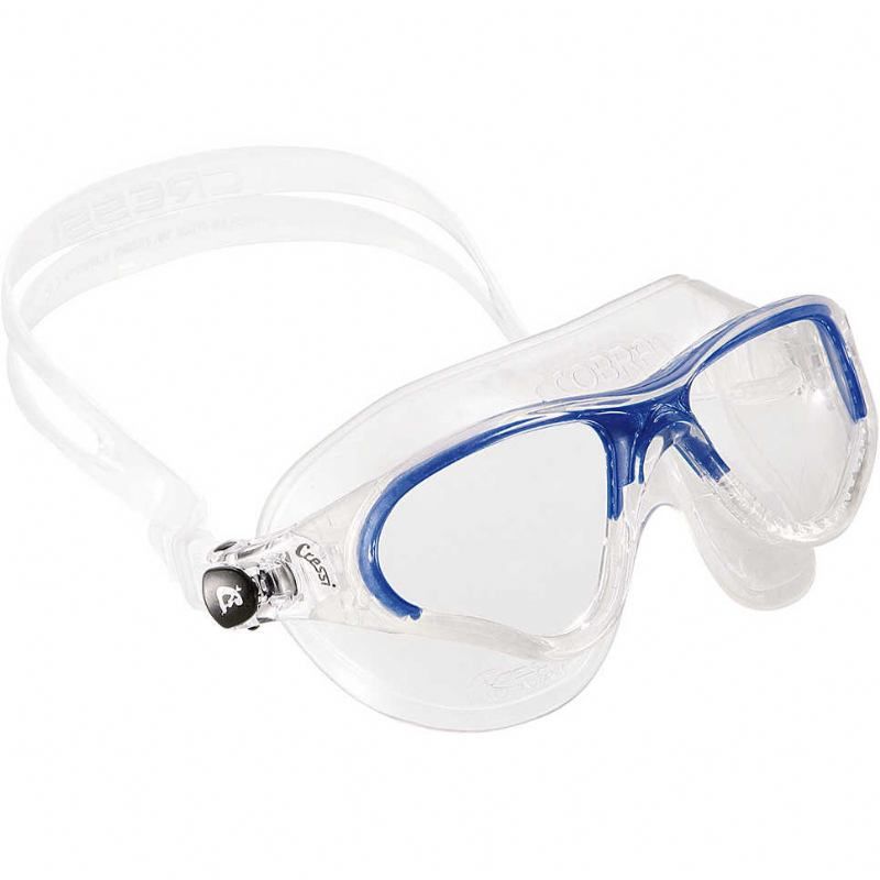 Cressi Sub naočale za plivanje Cobra transparentna/plava