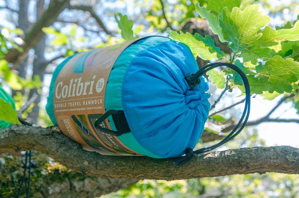La Siesta viseća ležaljka za dvije osobe Colibri tirkizna