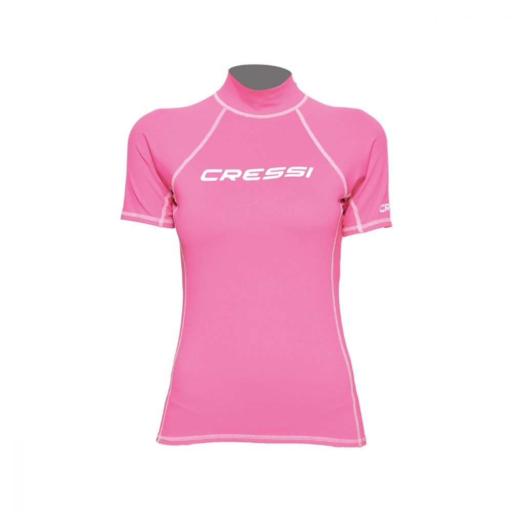 Cressi Rash Guard Femme Manches Longues - Protection Solaire UPF 50+ Lycra Élastique Pour Natation Et Plongée