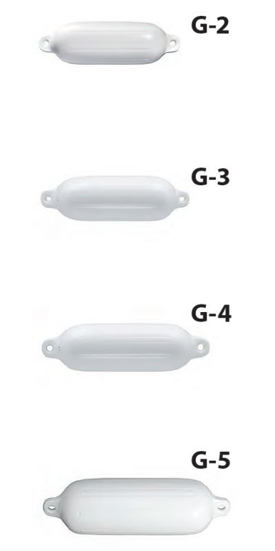 Polyform bokobrani za plovila serija G2 bijeli