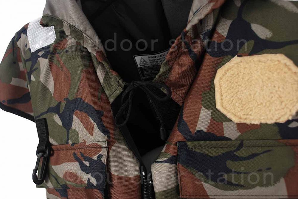 Prsluci za ribolov Aquarius Camo Advance desert camo XL