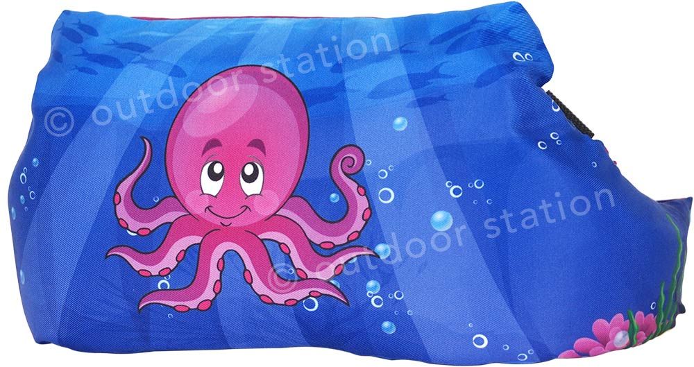 Prsluk za plivanje za djecu 3u1 Aquarius jumper hobotnica