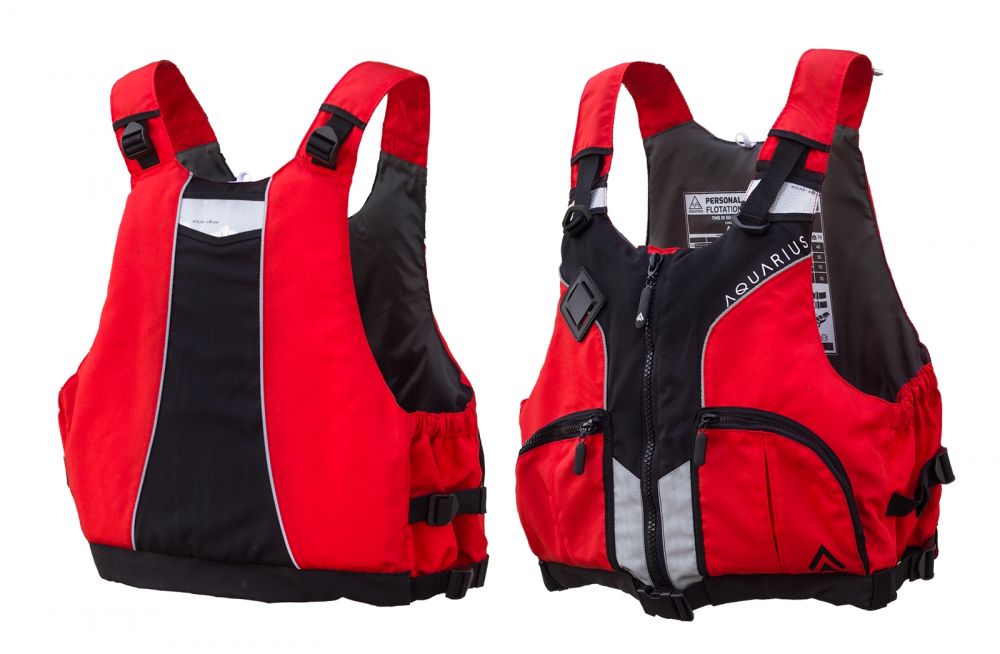 Sigurnosni prsluk Aquarius MQ PRO L/XL 70N Crveni