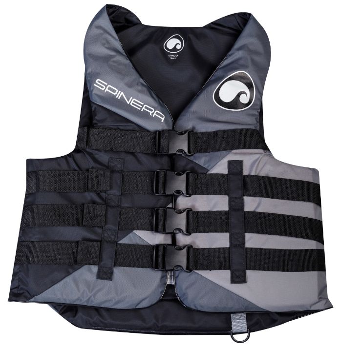 Prsluk za spašavanje Jet Ski Deluxe Nylon 50N siv M