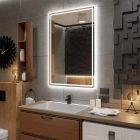 LED ogledalo za kupaonicu Vienna – pravokutna ogledala 200X100 LEDsat Hladno 7000K