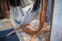 La Siesta bio pamuk viseća stolica Udine zebra