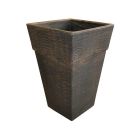 Roto cvjetna posuda Quadro - Bakrena imitacija L