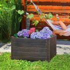 Roto posuda za cvijeće Teak - Izbijeljena imitacija drva L