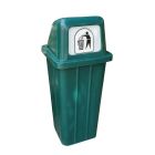 Roto pravokutna kanta za smeće 200 L zelena