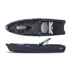 Jonny boat + Suzuki motor 2.5 HP komplet tamno siva