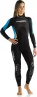 Cressi Sub Neopren Morea žensko odijelo 3 mm S