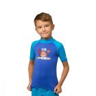 Cressi rash guard Crabby za djecu - kratki rukav 5-6 plava