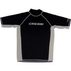 Cressi rash guard za muškarce - kratki rukavi crna L