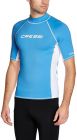 Cressi rash guard za muškarce - kratki rukavi plava XXL