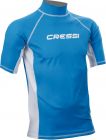 Cressi rash guard za muškarce - kratki rukavi plava XXL