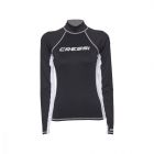 Cressi rash guard za žene - dugi rukav crna XS