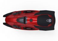 iAqua podvodni skuter SeaDart MAX Portside crvena
