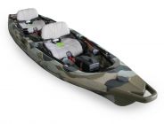 Kajak za ribolov Feelfree Lure 2 Tandem lime camouflage