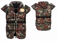 Prsluci za ribolov Aquarius Camo Advance desert camo XL