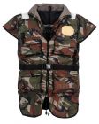 Prsluci za ribolov Aquarius Camo Advance desert camo XL