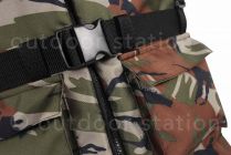 Prsluci za ribolov Aquarius Camo Advance desert camo XL
