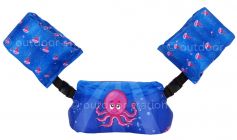 Prsluk za plivanje za djecu 3u1 Aquarius jumper hobotnica