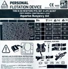 Sigurnosni prsluk Aquarius MQ PRO L/XL 70N Plavi