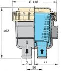 Vetus Filter vode za brodski motor TIP 330 25mm