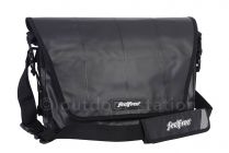 Vodootporna torba Feelfree Runner EX messenger L Crna