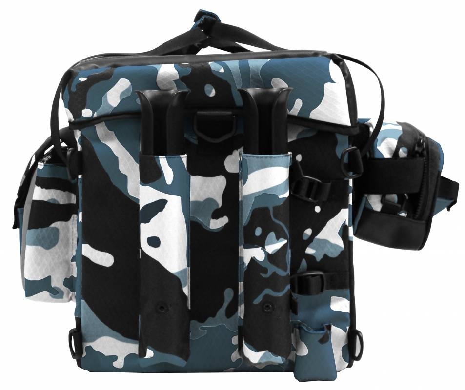 Torba za ribolov FeelFree Camo Crate Bag 76L winter camo