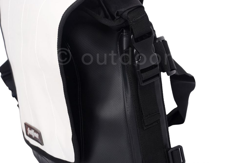 Vodootporna torba Feelfree Runner EX messenger M Bijela