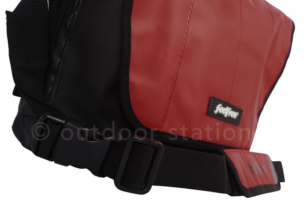 Vodootporna torba Feelfree Runner EX messenger M Crvena