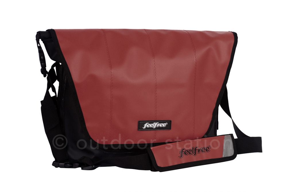 Vodootporna torba Feelfree Runner EX messenger S Crvena
